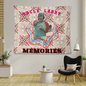 Wall Tapestry, "personalize" memorial