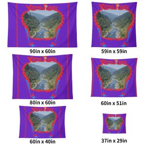 Klamath River Wall Tapestry 6 Sizes