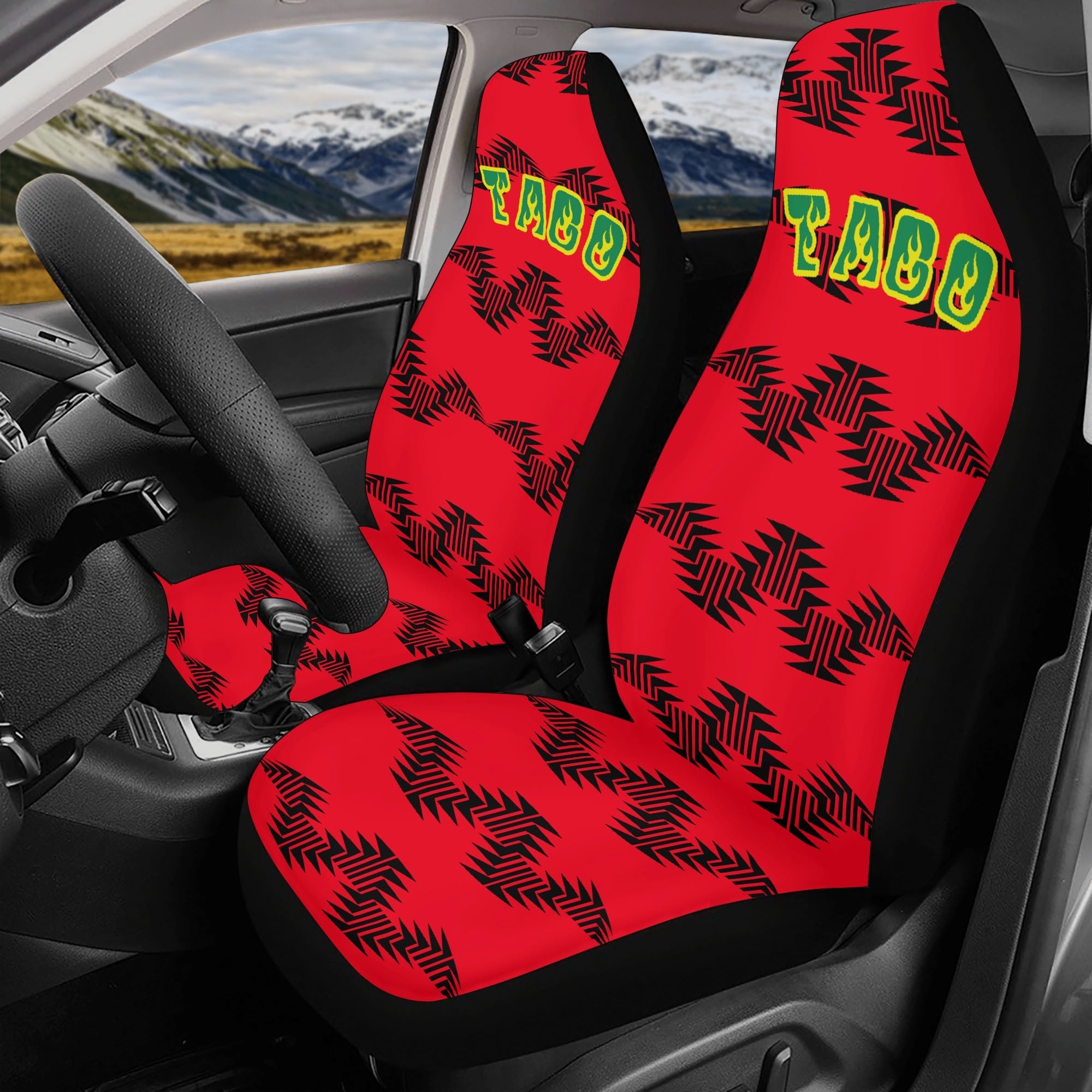 vehicle Car Seat Cover Set personalized (set of 4)