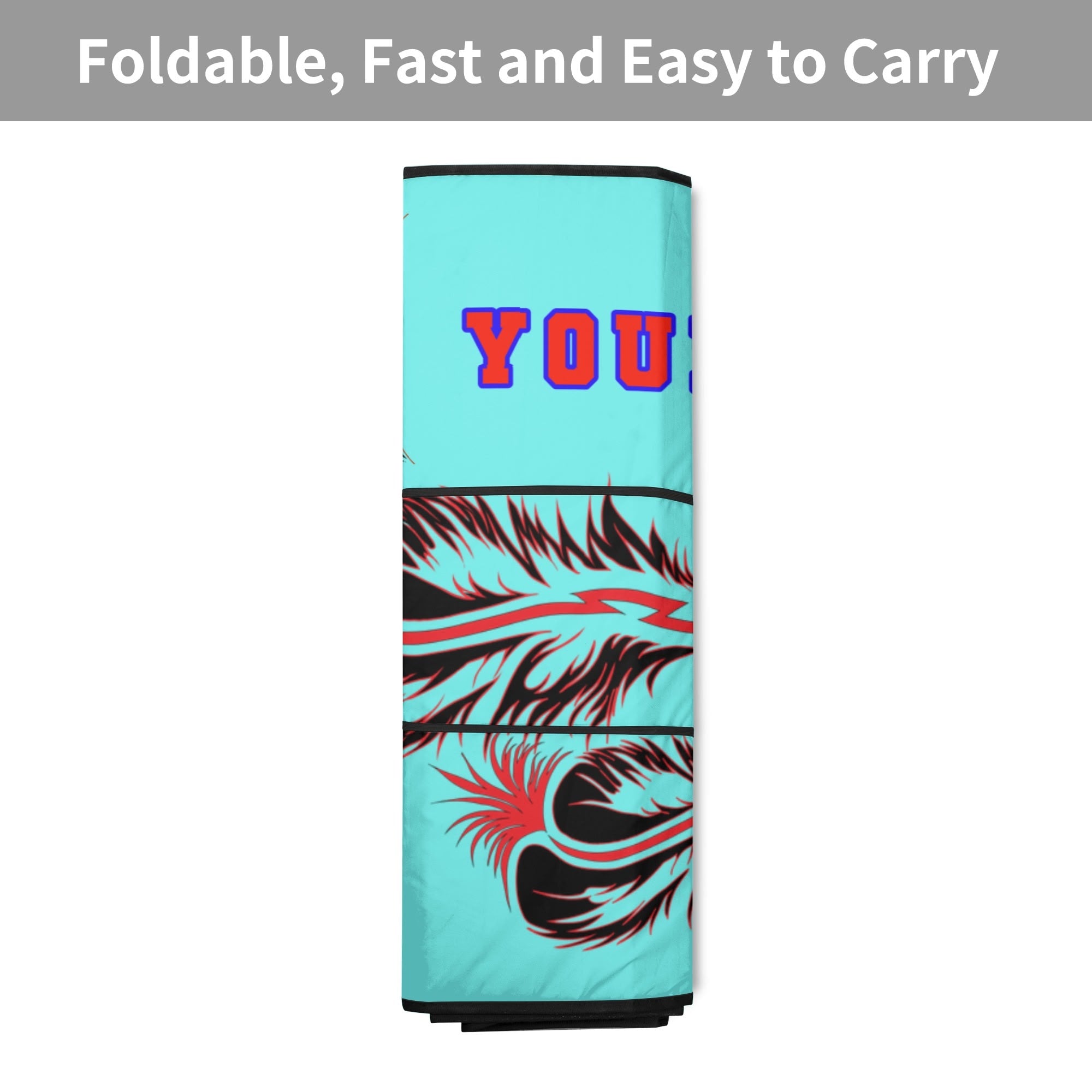 vehicle sunshade personalize, feathers