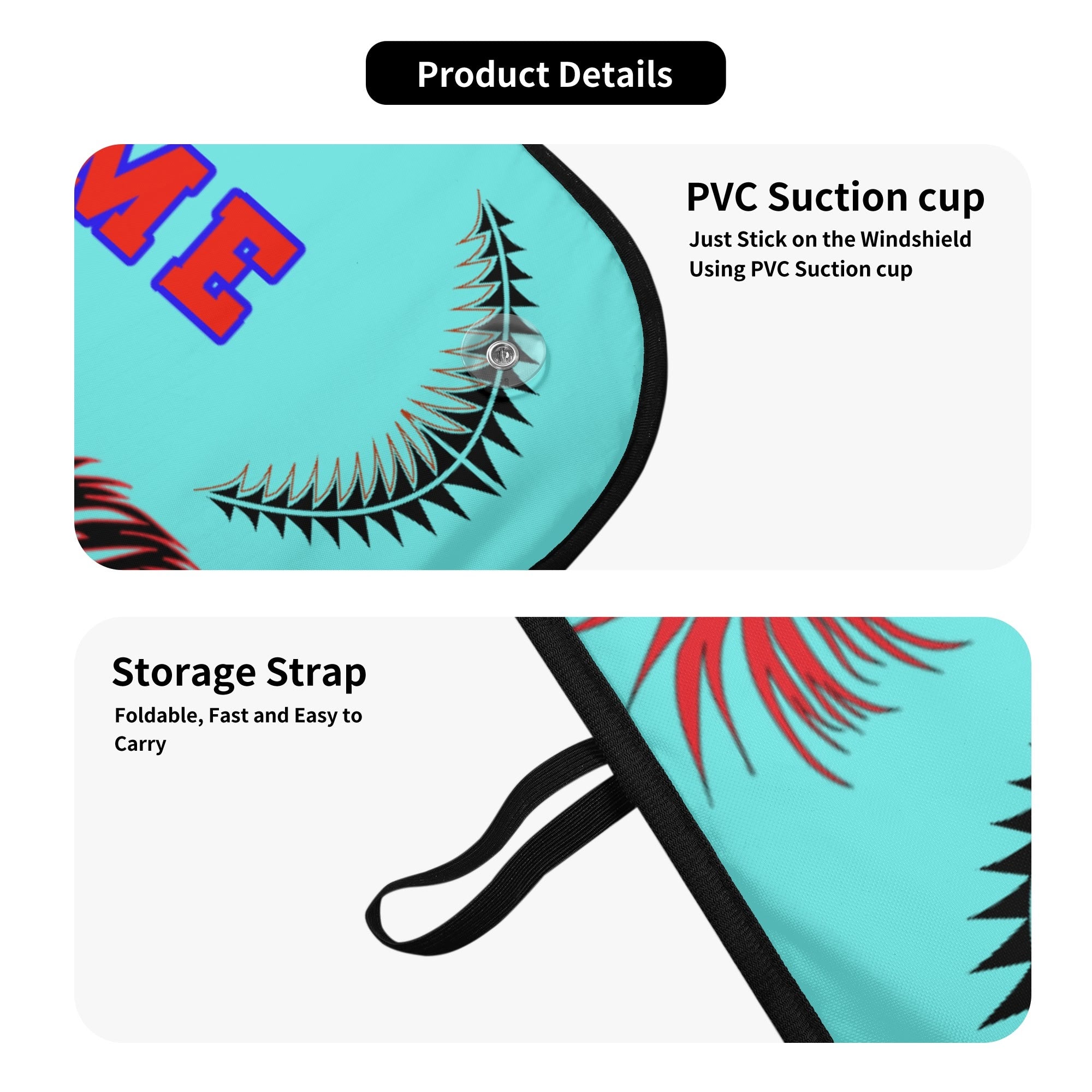 vehicle sunshade personalize, feathers