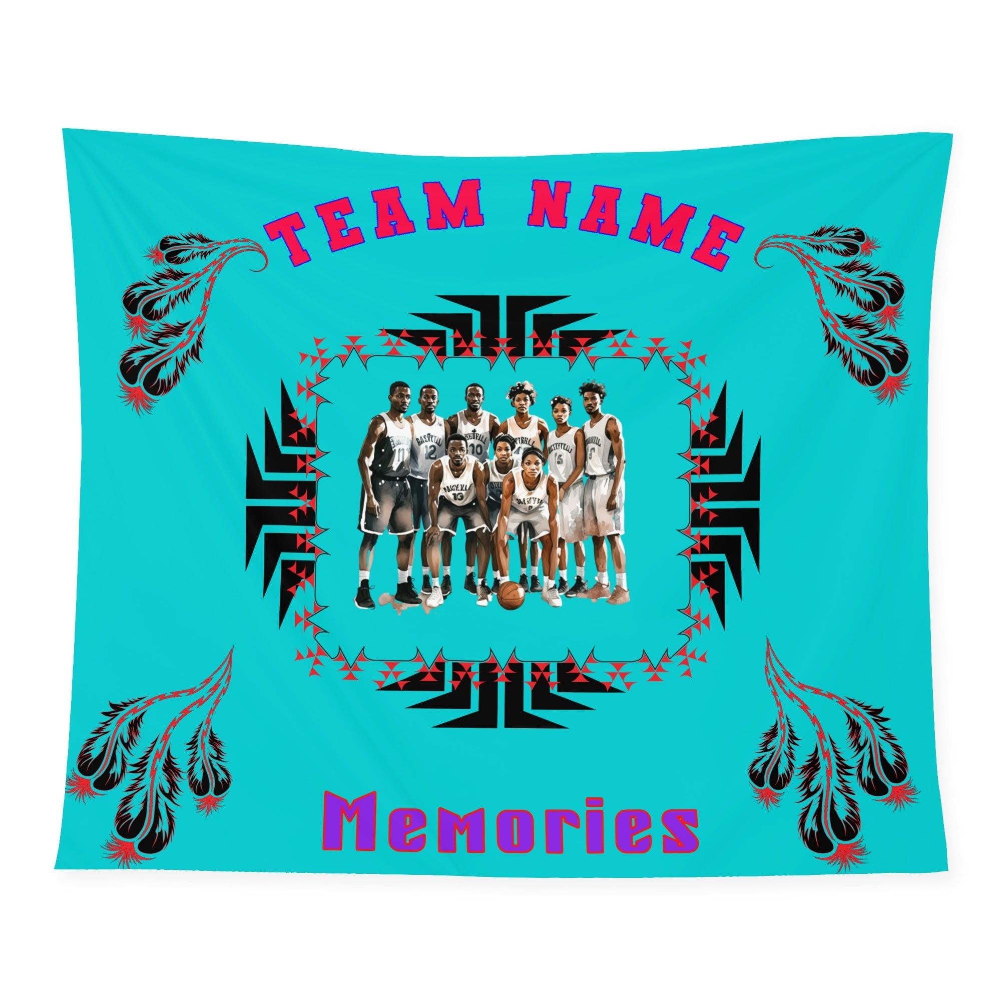 Wall Tapestry team personalize