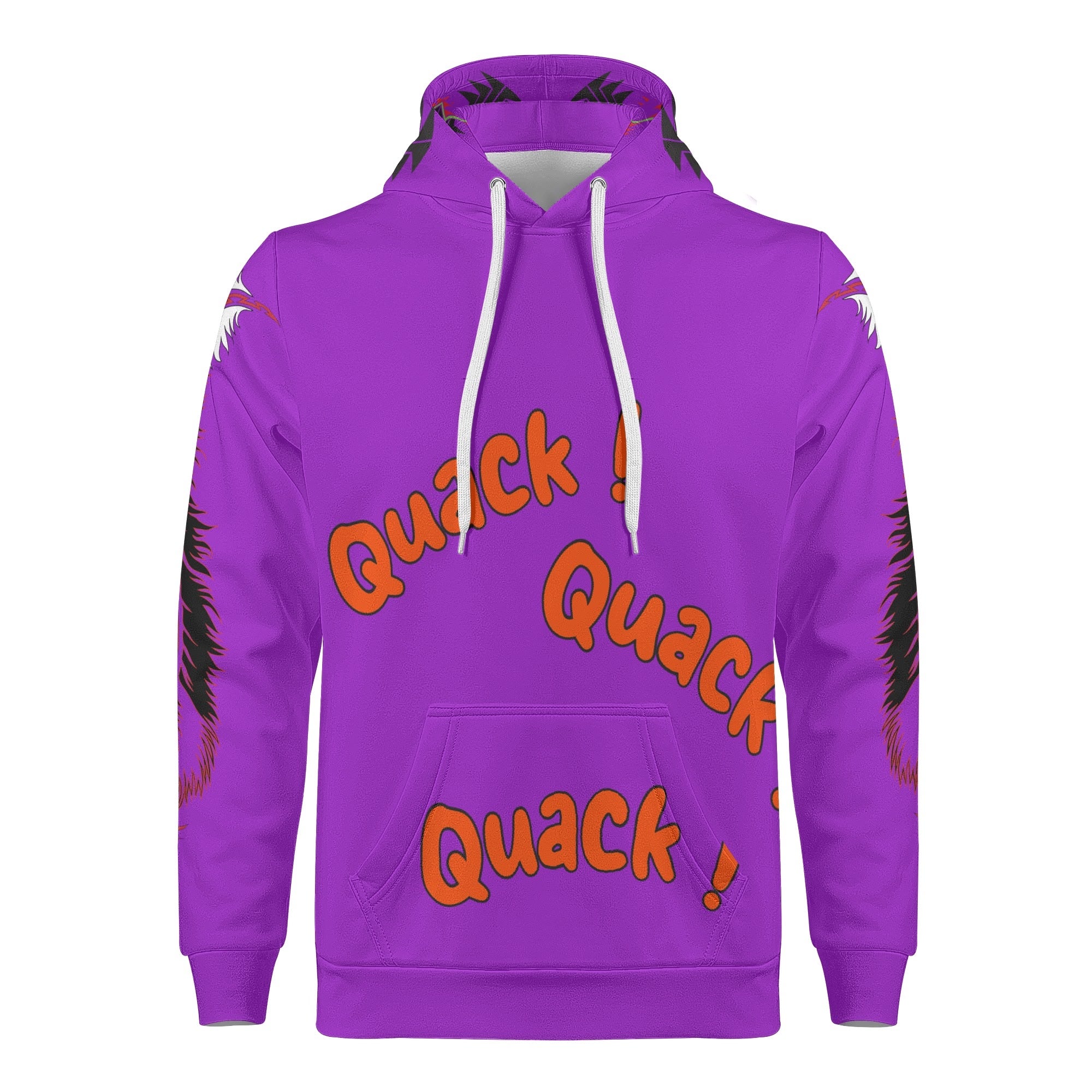 Mens Zero Ducks Given Warm  Hoodie