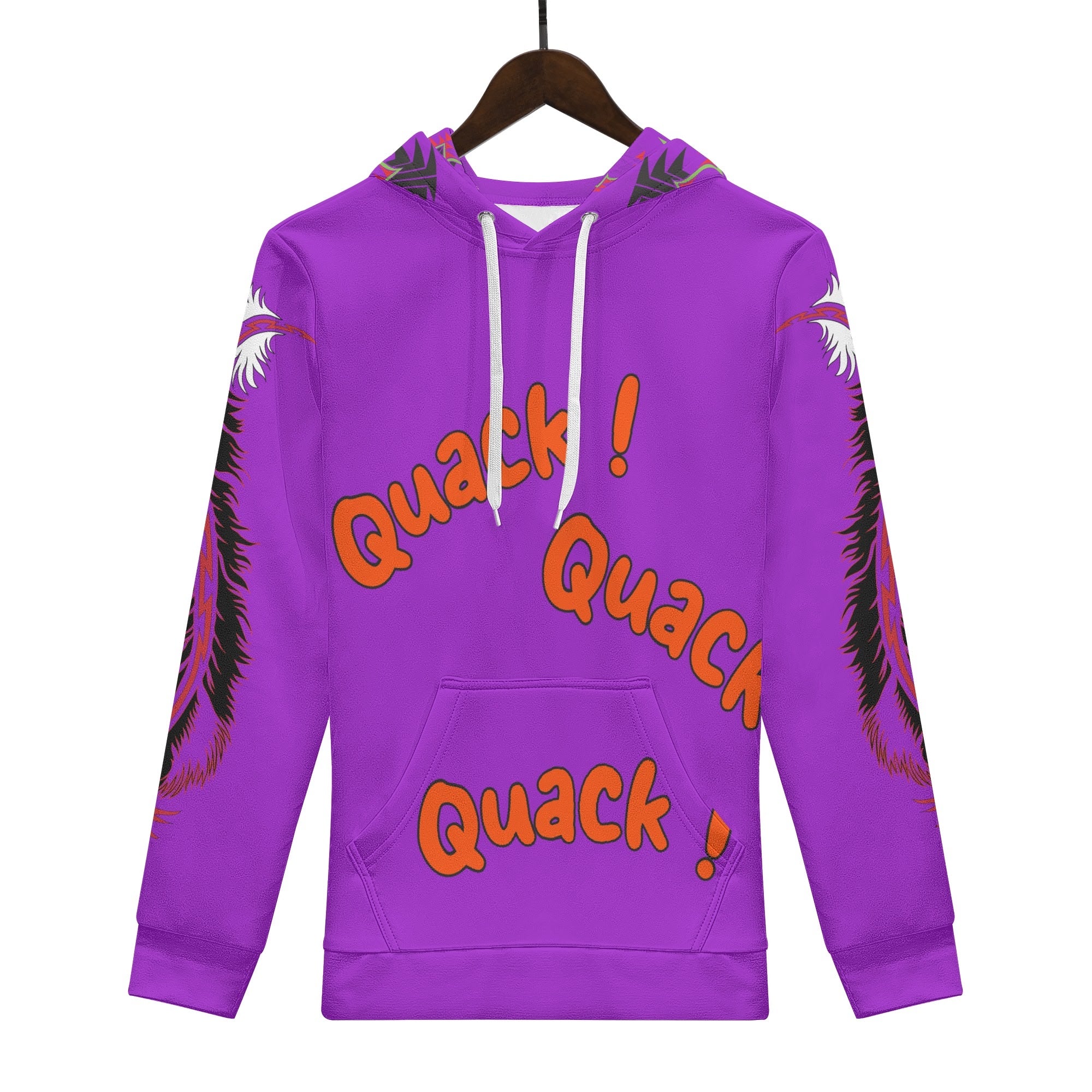 Mens Zero Ducks Given Warm  Hoodie
