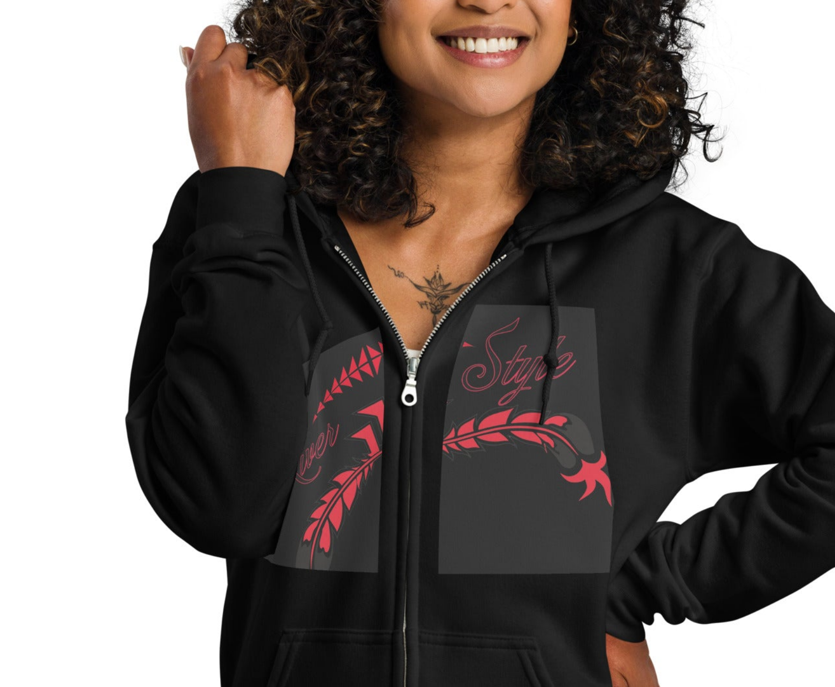 Hoodie zip up Rez Fitness