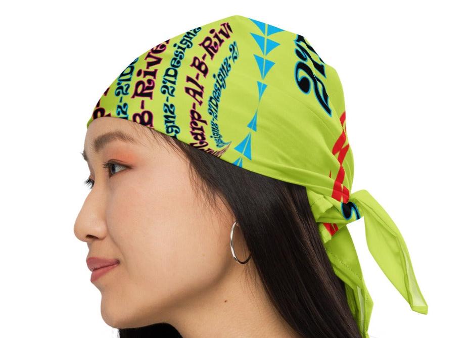 All-over print bandana