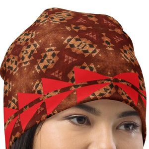 Beanie with  Basket design