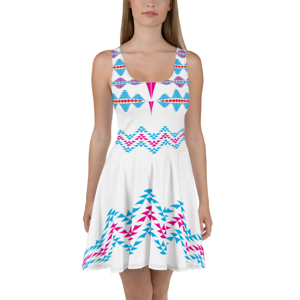 Skater Dress with designz